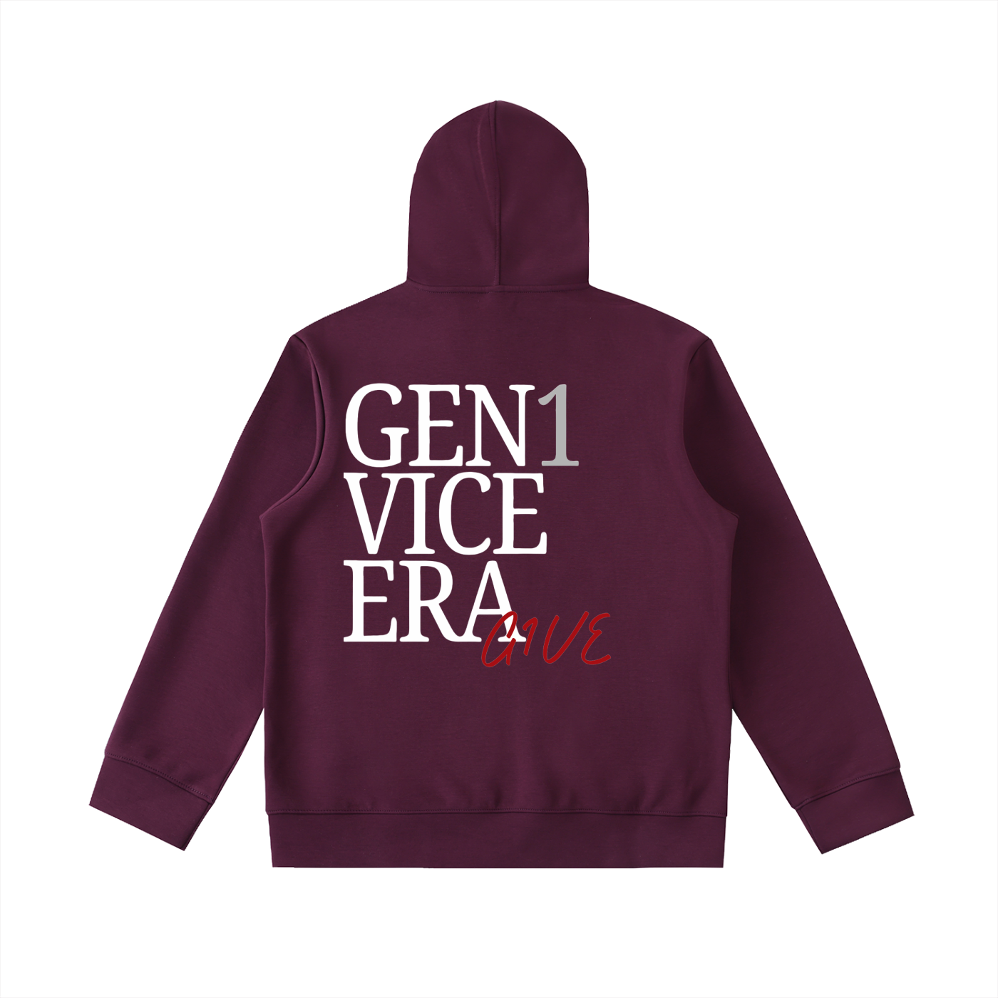 Essential Heavyweight High Neck Zip-Up Hoodie