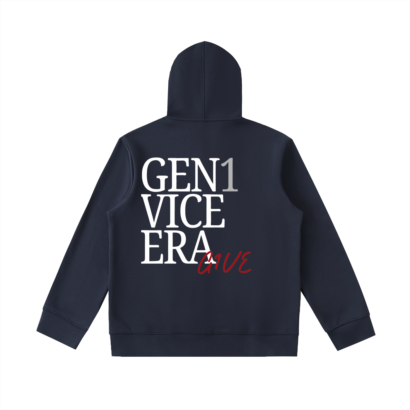 Essential Heavyweight High Neck Zip-Up Hoodie