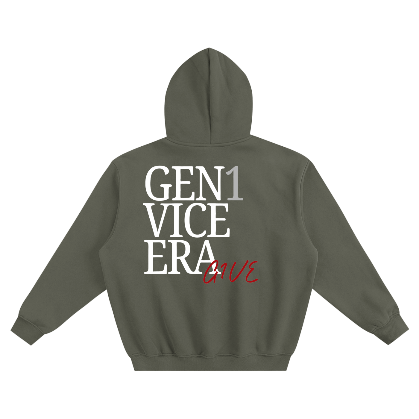 Fleeced Boxy Hoodie
