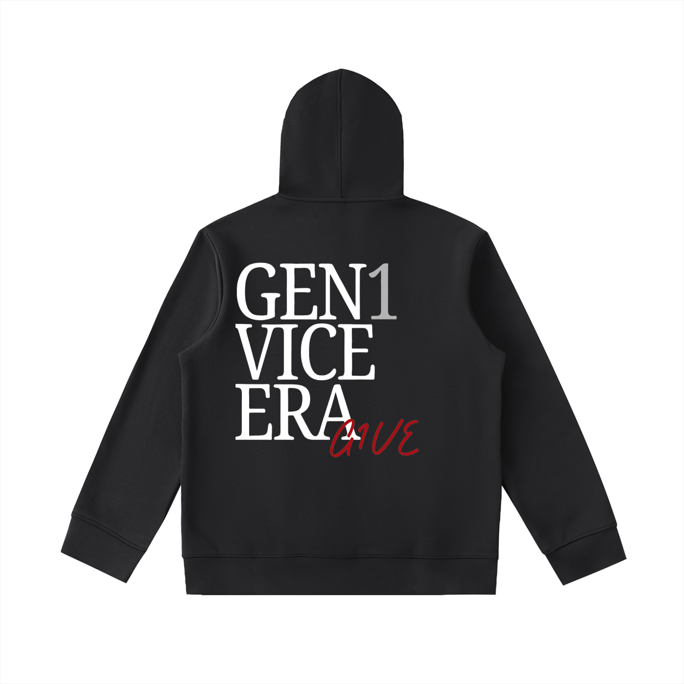 Essential Heavyweight High Neck Zip-Up Hoodie