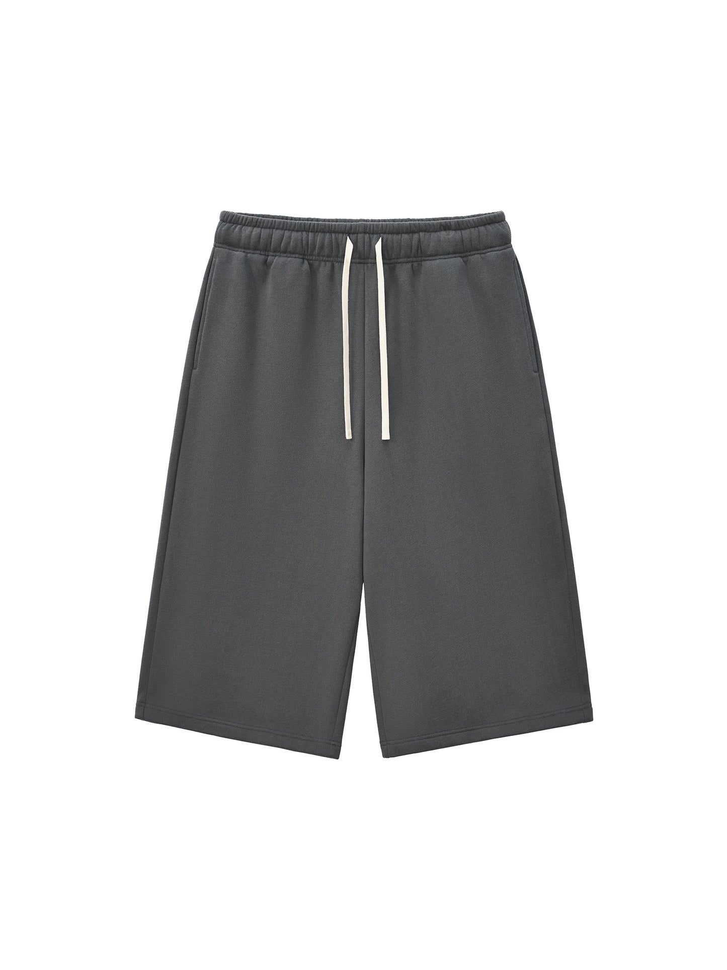 Relaxed Drawstring 3/4 Sweatpants