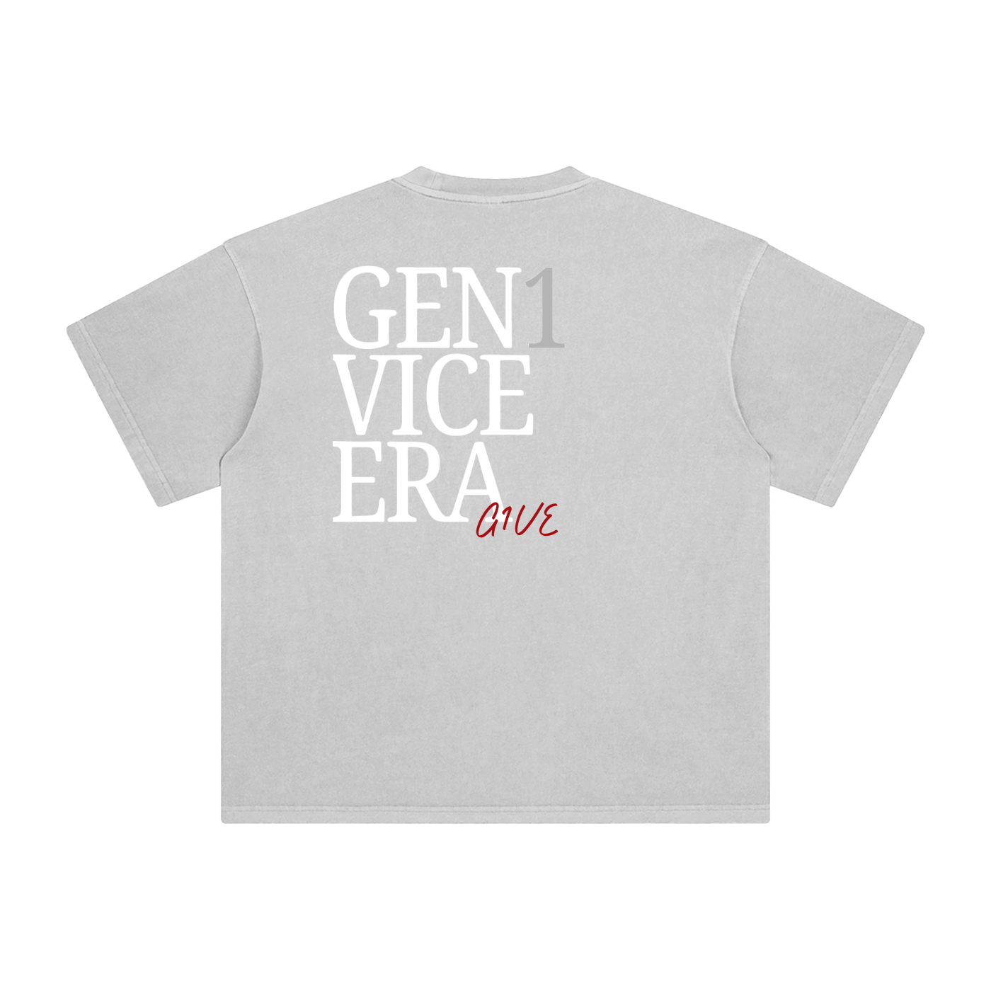 Enzyme Washed T-Shirt