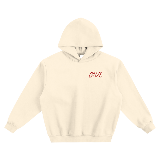 Fleeced Boxy Hoodie